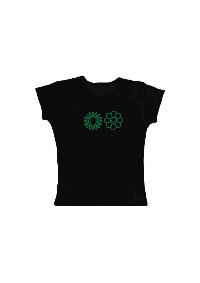 I don&#039;t need anyone else Baby tee noir 